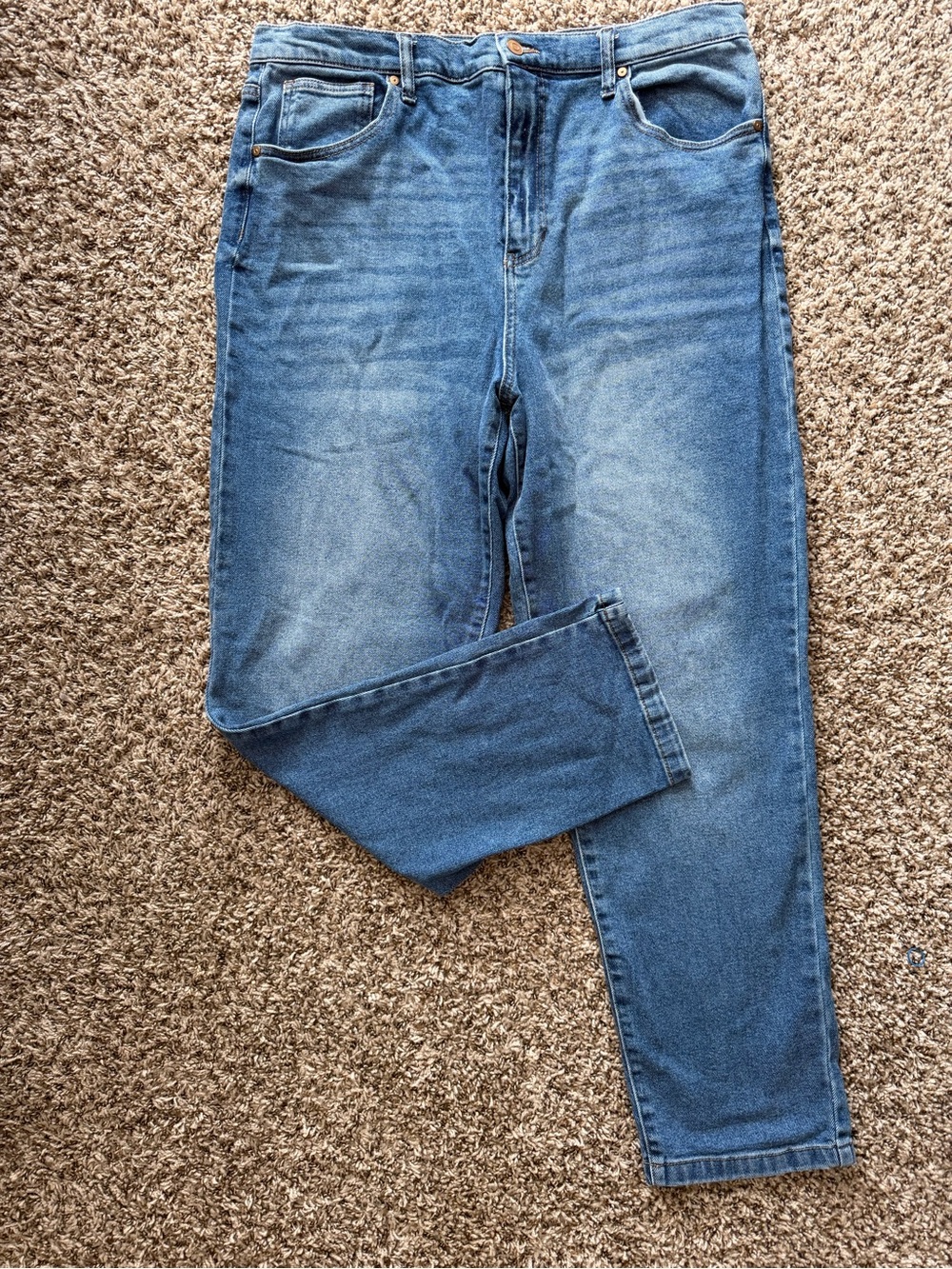 Celebrity Pink Women’s Straight Leg Blue Jeans